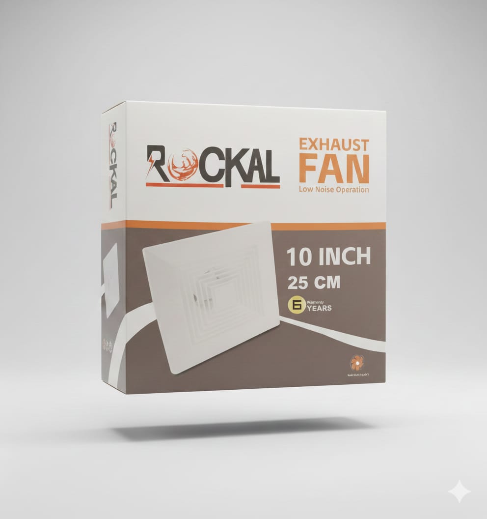 مروحة شفط ديكور روكال بلاستيك 